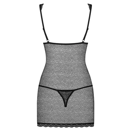 Chemise Obsessive 877-CHE Negru S-M