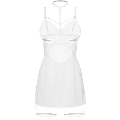 Chemise Obsessive Arrowel Alb S-M