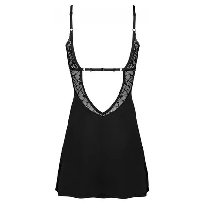 Chemise Obsessive Bellastia Negru XS-S