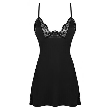 Chemise Obsessive Bellastia Negru XS-S