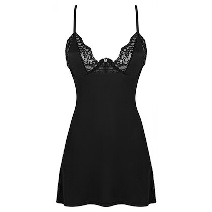 Chemise Obsessive Bellastia Negru XS-S