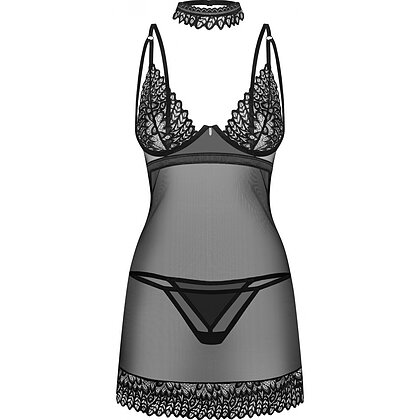 Chemise Obsessive Donarella Negru XS-S