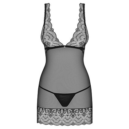 Chemise Obsessive Firella Negru L-XL