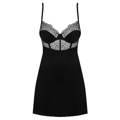 Chemise Obsessive Șharlotte Negru S-M