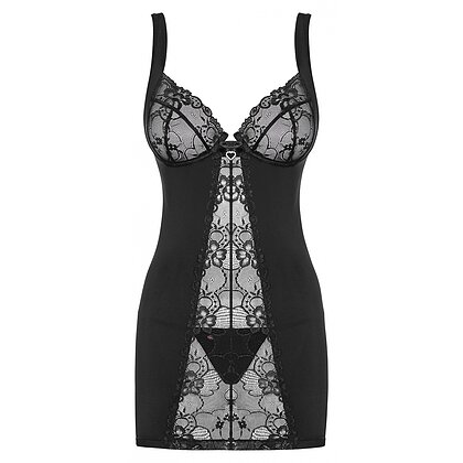 Chemise Obsessive Heartina Negru S-M