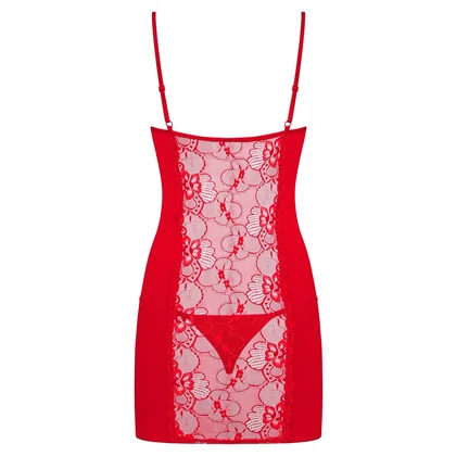 Chemise Obsessive Heartina Roșu S-M