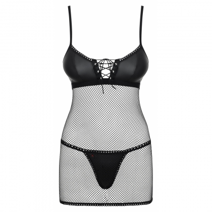 Chemise Obsessive Redella Negru S-M