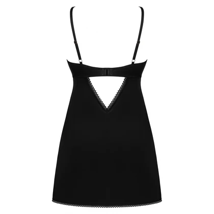 Chemise Obsessive Rosenty Negru XS-S