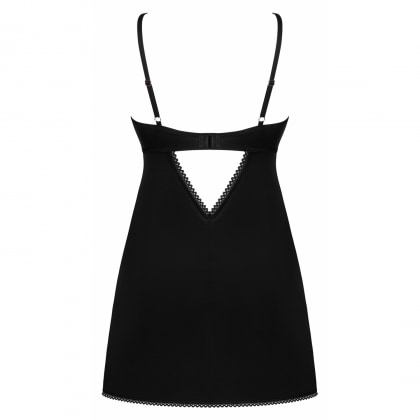 Chemise Obsessive Rosenty Negru XS-S