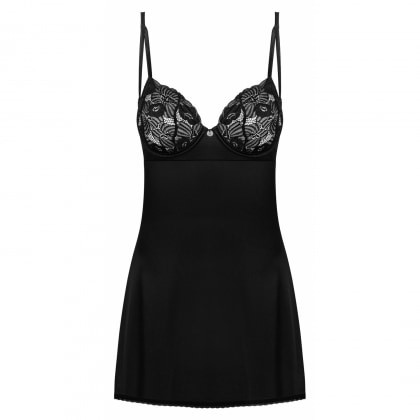 Chemise Obsessive Serena Love Negru XS-S