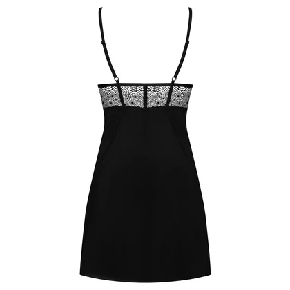 Chemise Obsessive Șharlotte Negru S-M