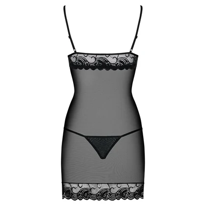 Chemise Obsessive Wonderia Negru S-M