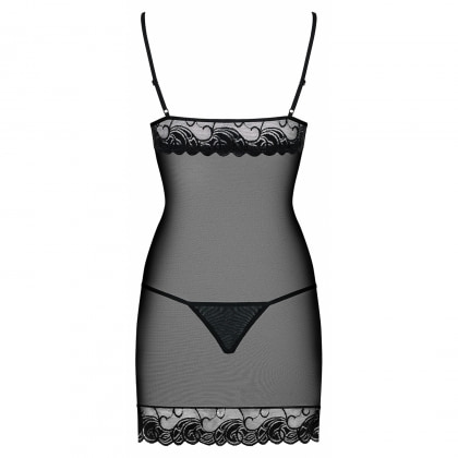 Chemise Obsessive Wonderia Negru S-M