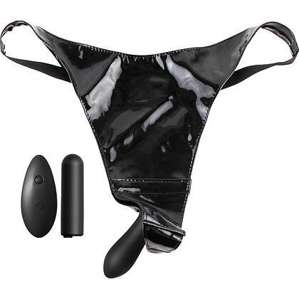 Chiloți Vibratori Fetish Fantasy Remote Panty Negru