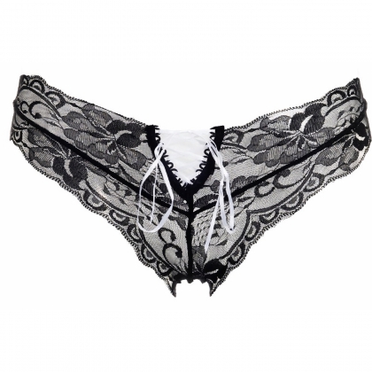 Chilot Amorable Brief Jayleen Negru S-L