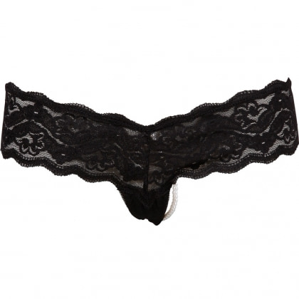 Chilot Cu Mărgele Cottelli Collection Dakota Negru M