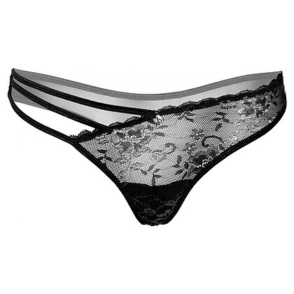 Chilot Daring Intimates Very Floral Lace Negru L-XL