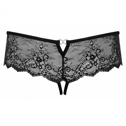 Chilot Decupat Obsessive Merossa Negru S-M