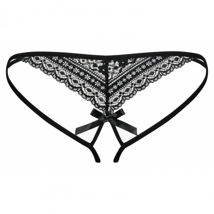 Chilot Decupat Obsessive Picantina Negru S-M