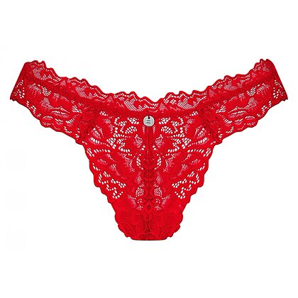 Chilot Obsessive Amor Cherris Thong Rosu L-XL