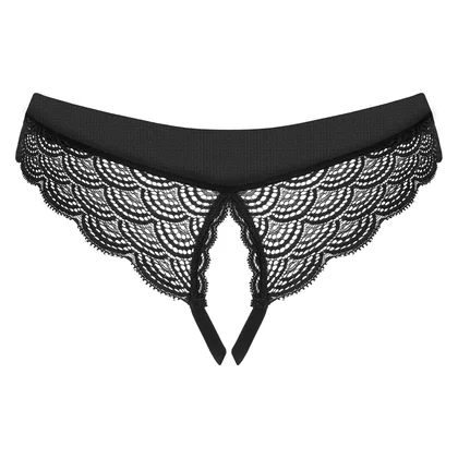 Chilot Obsessive Decupat Chemeris Negru XS-S