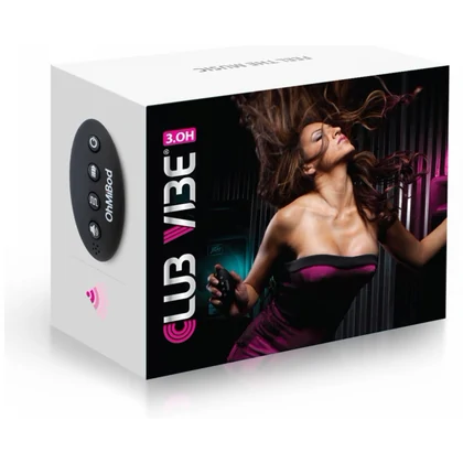 Chiloți Cu Vibrații Wireless Club Vibe 3.OH Negru