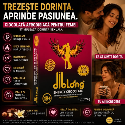 Ciocolată Afrodisiacă Pentru Femei Diblong 24g