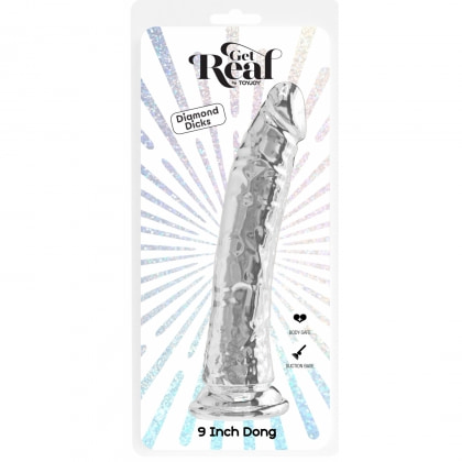 Clear Dong 25cm Transparent