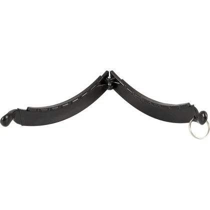 Clema Intimă cu Lesă Bad Kitty – Metalică 11 cm Negru