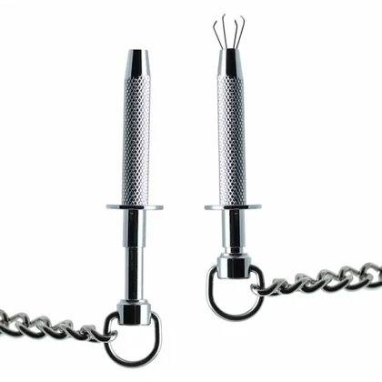 Cleme Sfârcuri Nipple Clamps Rimba Argintiu