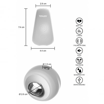Clitoral Stimulator VERVE Puls Roz