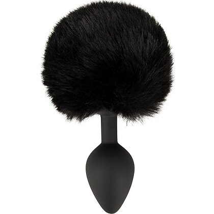 Coada Pufoasă Plug M You2Toys – Discret, Negru, silicon