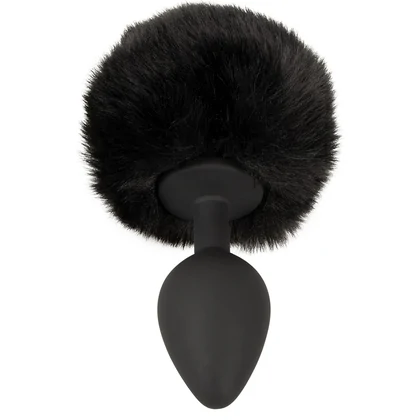 Coada Pufoasă Plug M You2Toys – Discret, Negru, silicon