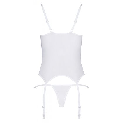 Corset Avanua Silentia Alb L-XL