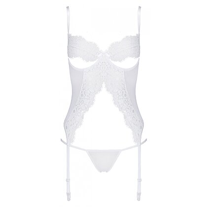 Corset Avanua Silentia Alb S-M