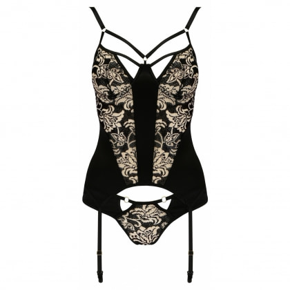 Corset Cașmir Victoria Negru S-M