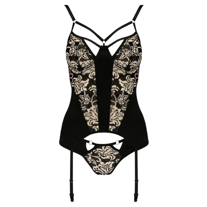 Corset Cașmir Victoria Negru S-M