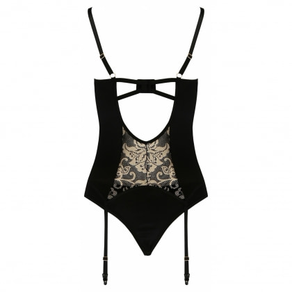 Corset Cașmir Victoria Negru S-M