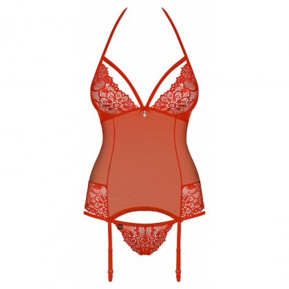 Corset Obsessive 838-COR Roșu S-M