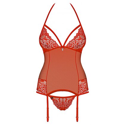 Corset Obsessive 838-COR Roșu S-M