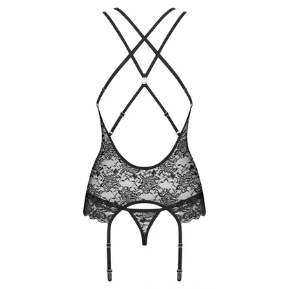 Corset Obsessive 860-COR Negru S-M