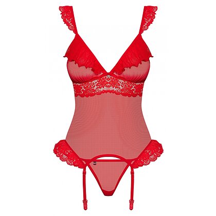 Corset Obsessive 863-COR Rosu S-M