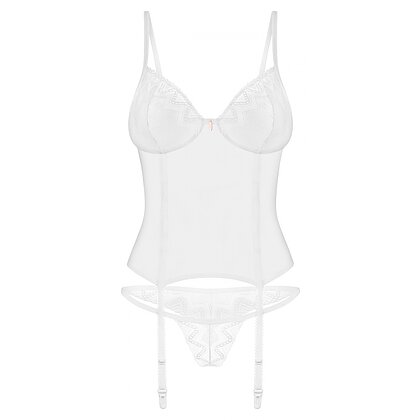 Corset Obsessive Alissium Alb XS-S