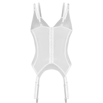 Corset Obsessive Arrowel Alb L-XL