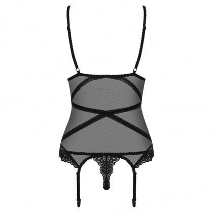 Corset Obsessive Bondea Negru S-M