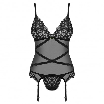 Corset Obsessive Bondea Negru S-M