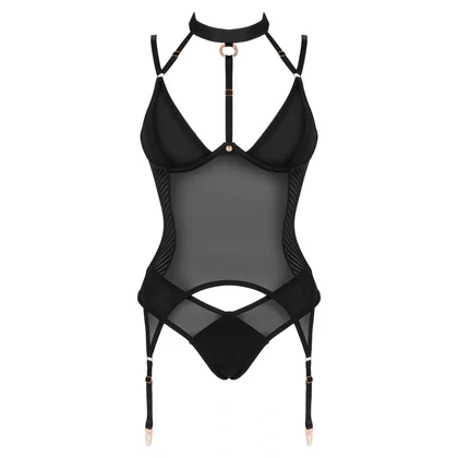 Corset Obsessive Brasica Negru XS-S