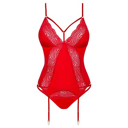 Corset Obsessive Diyosa Roșu XS-S