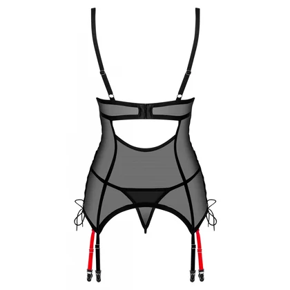 Corset Obsessive Glandez Negru XS-S
