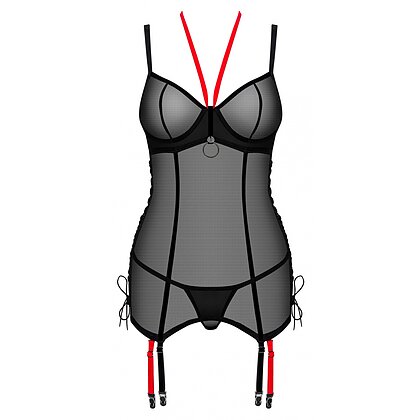 Corset Obsessive Glandez Negru XS-S